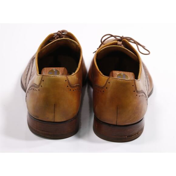 Cole Haan Mens British Tan Wingtip Leather Oxford Dress Shoes Men\'s US 13 M main image 7